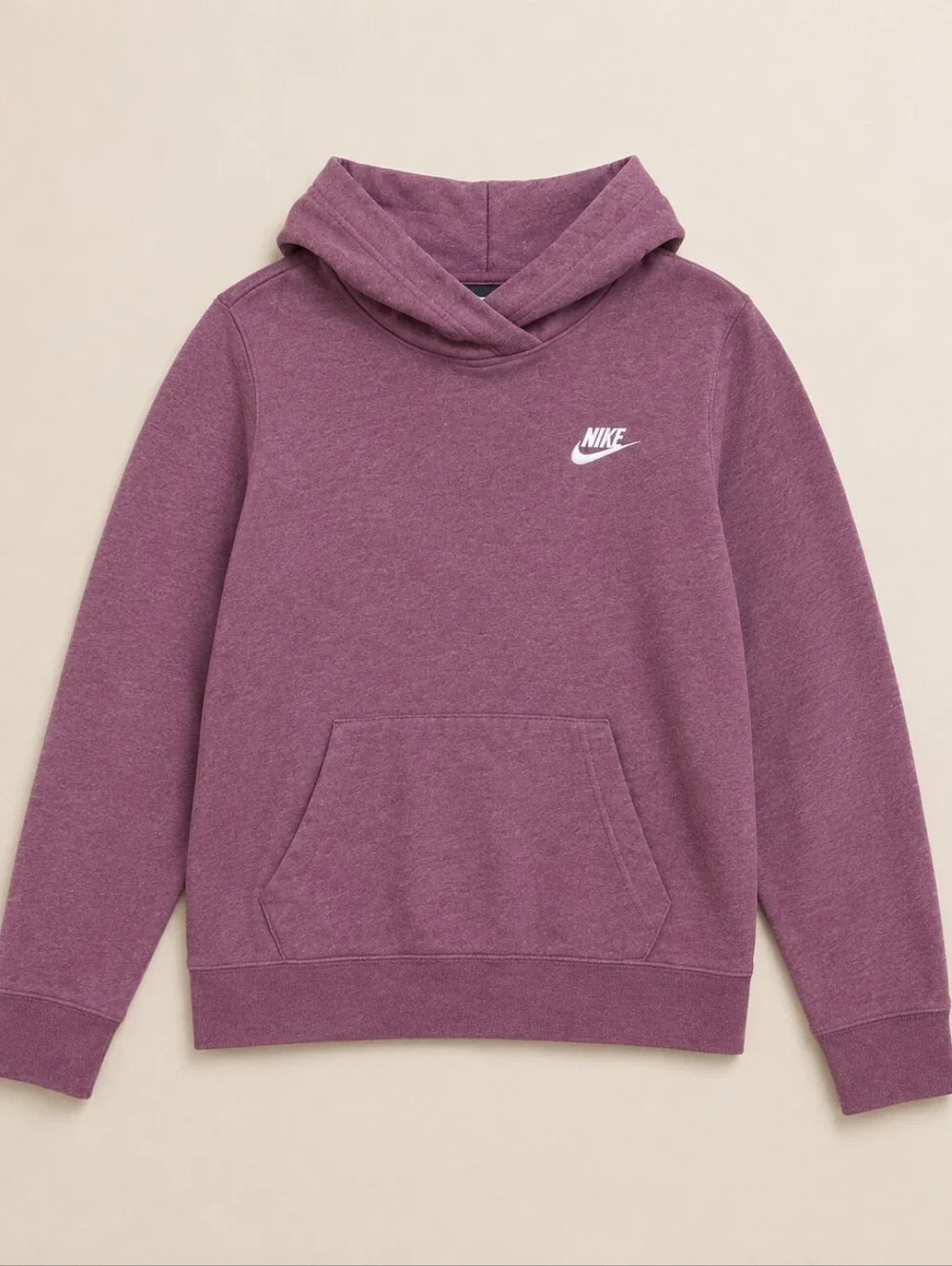 Nike Women's Purple/mauve Pullover Hoodie Sweatshirt Size Medium